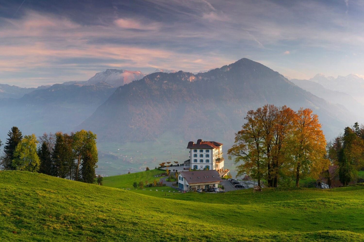 Villa Honegg Швейцария горы